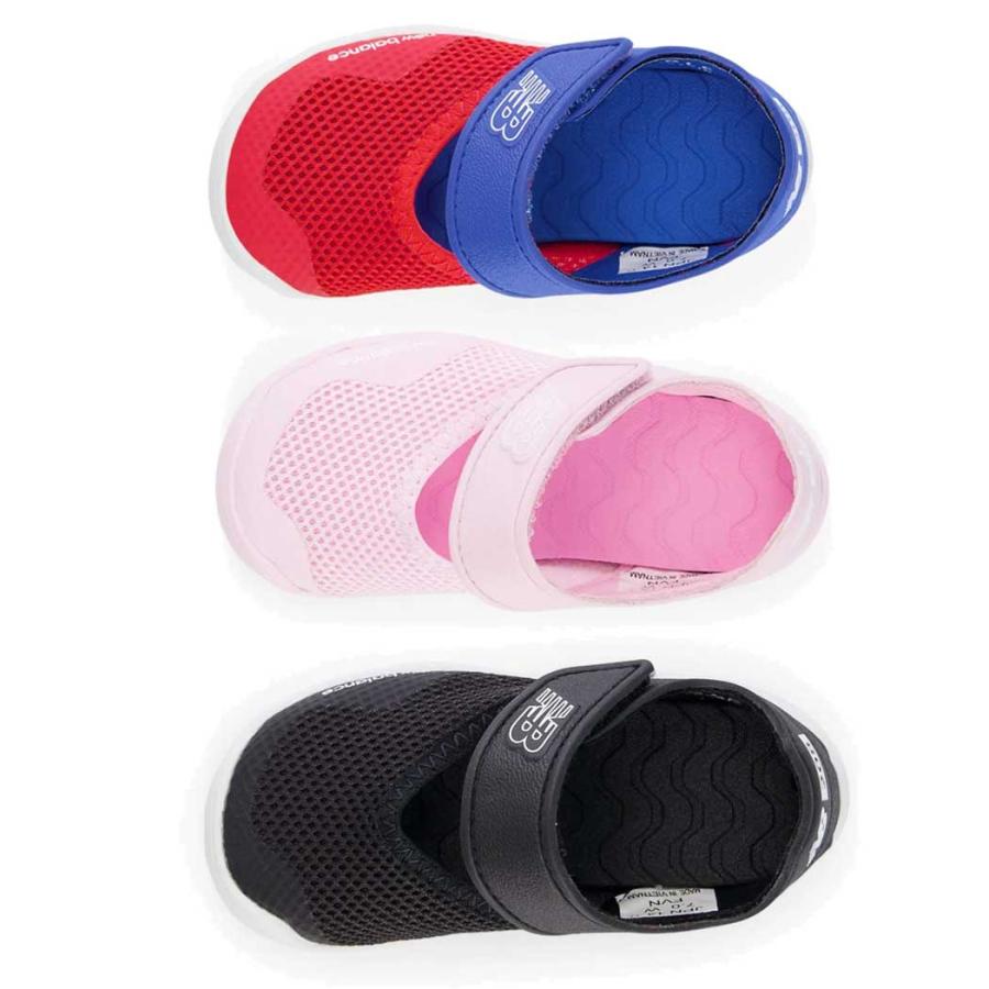 ニューバランス スニーカー キッズ IO208 new balance NB A2 B2 D2 ブラック/ホワイト ホワイト/ブルー/レッド ピンク シューズ | New Balance | 07