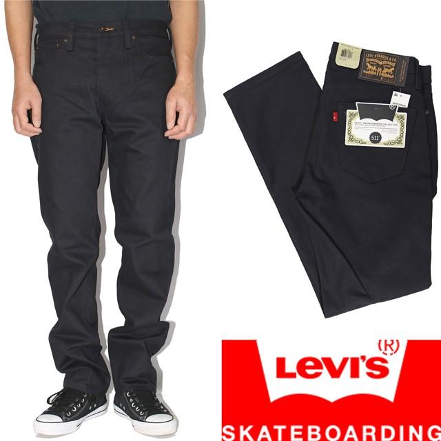 リーバイススケート LEVI'S SKATE 511 Slim Jeans "Caviar Bull" スケートボード スケボー デニム