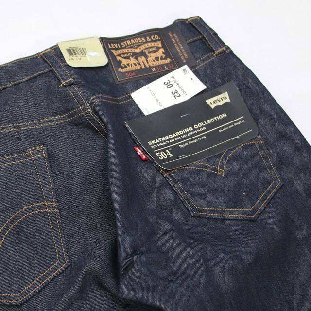 リーバイススケート LEVI'S SKATE 504 Regular Straight Jeans "Rigid Indigo" スケートボード スケボー デニム ジーンズ パンツ｜cutback2｜04