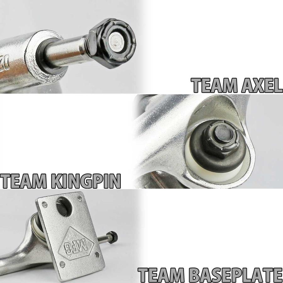 エース クラシック ロー 02 03 スケボー トラック シルバー ACE Trucks Classic Low スケートボード パーツ 足回り スケボーパーツ カットバック | Ace | 10