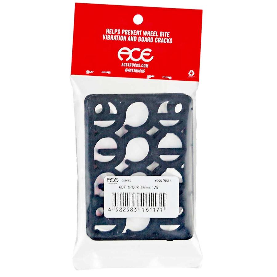 エース ライザーパッド 8分の1 スケートボード スケボー トラック パーツ ACE Shims Riser Pads 1/8 Trucks Parts ストリート パーク 足回り | Ace | 02