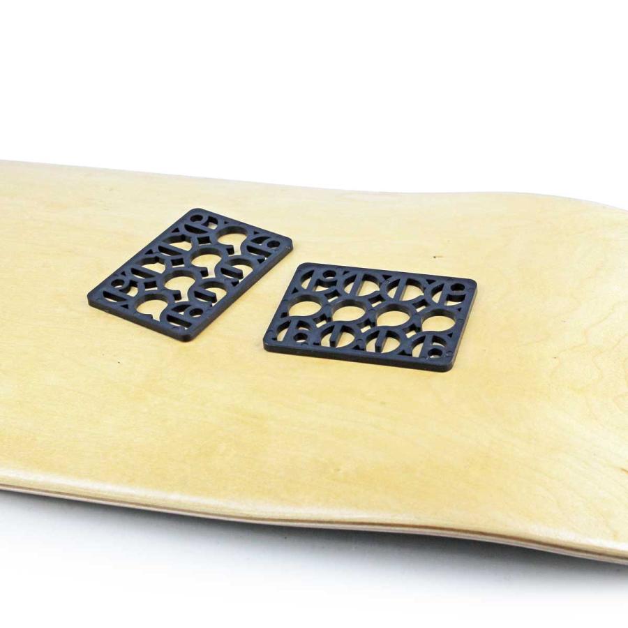 エース ライザーパッド 8分の1 スケートボード スケボー トラック パーツ ACE Shims Riser Pads 1/8 Trucks Parts ストリート パーク 足回り | Ace | 04