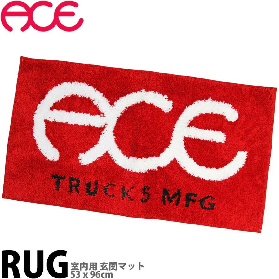 Ace エース ラグ 室内用玄関マット 53x96cm Rug スケボー