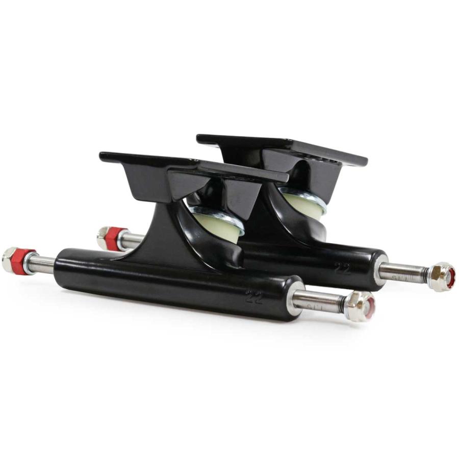 エース AF1 Hi 22 スケボー トラック ACE Skateboard Trucks Gloss Black スケートボード パーツ 足回り 女子 キッズ スケボーパーツ | Ace | 01