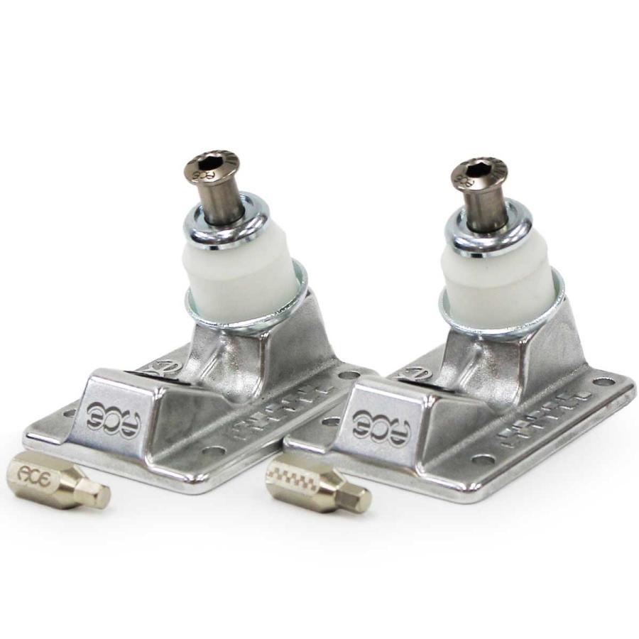 エース AF1 Inverted Baseplate Full Set スケボー トラック パーツ インバーテッド ベースプレート フルセット ace スケートボード パーツ 足回り 2個セット | Ace | 01