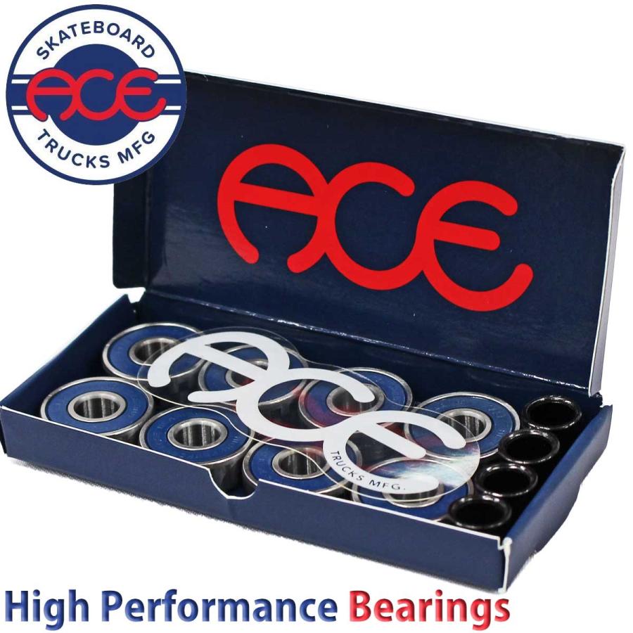 エース ベアリング スケボー パーツ Ace High Performance Bearings スケートボード | Ace