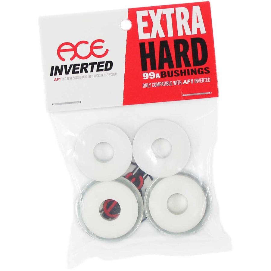 エース │スケボー パーツ ブッシュ エクストラハード Ace Inverted Bushings Ex Hard AF1 INVERTED スケートボード セット スケボー1台分 | Ace | 01