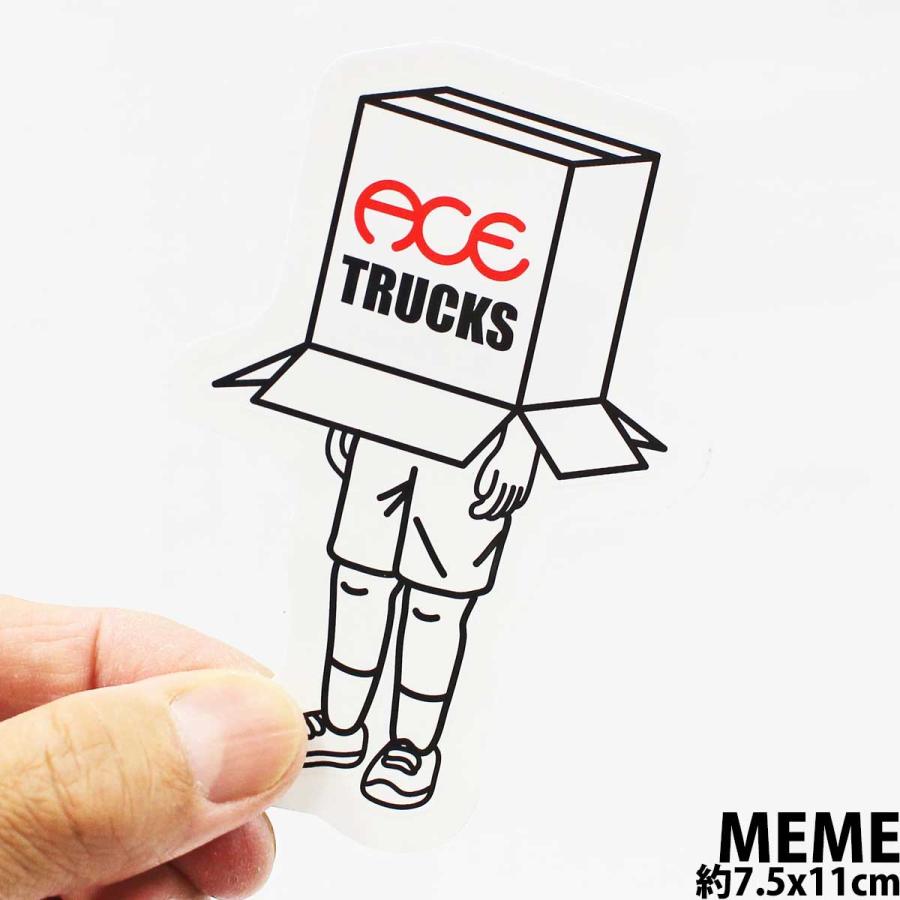 エース スケボー ステッカー ace Sticker 3種類 スケートボード トラック ブランド デカール シール ロゴ 正規品 | Ace | 05