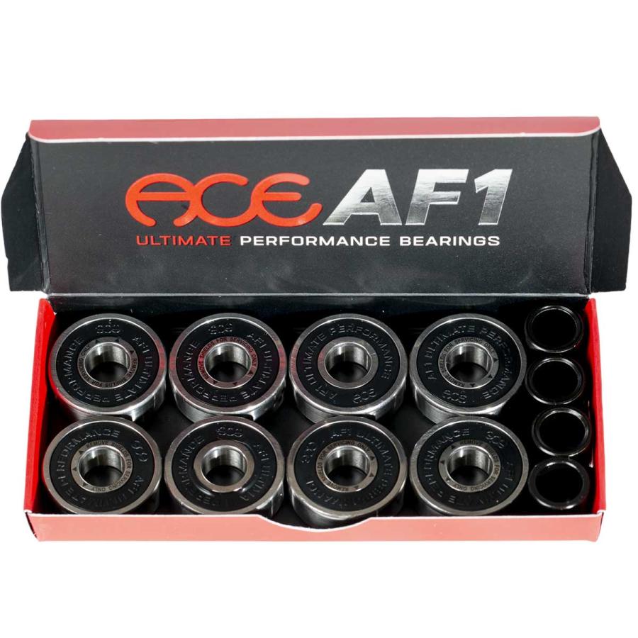 エース スケボー ベアリング Ace AF1 Ultimate Performance Bearings スケートボード パーツ | Ace | 01