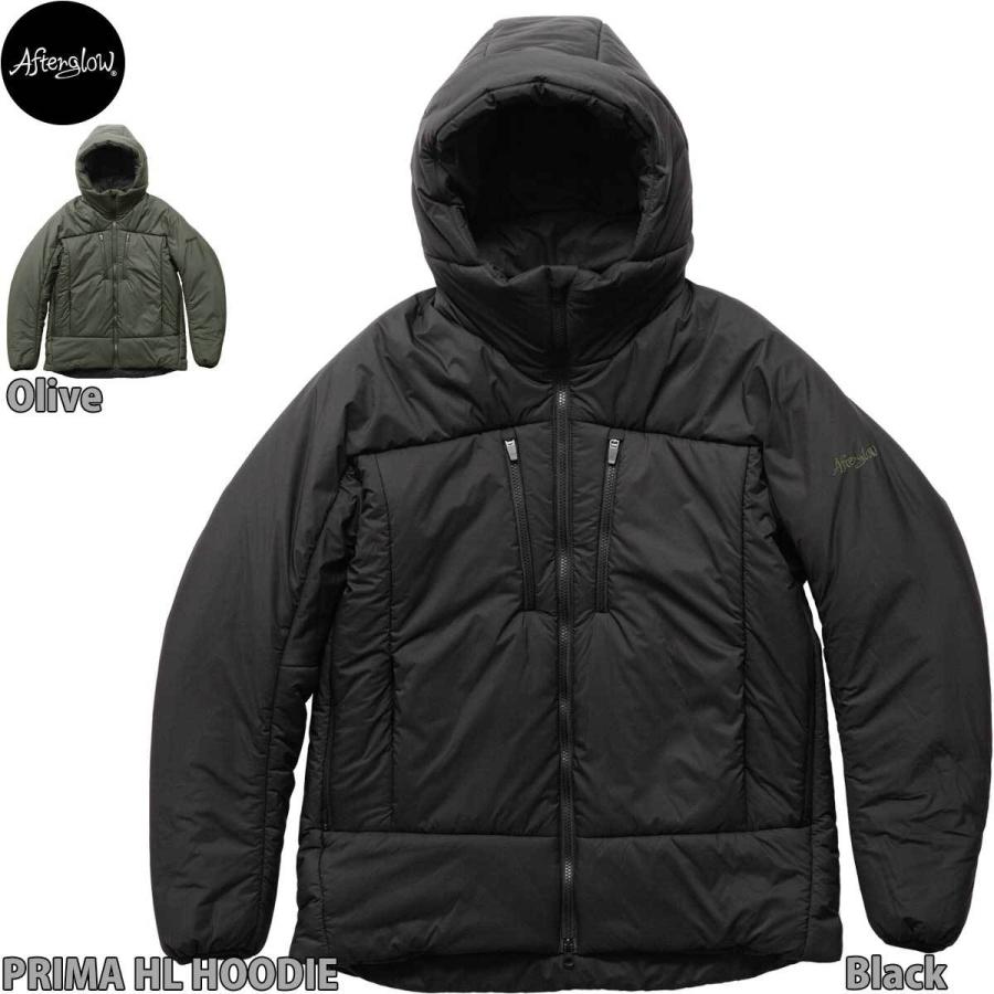 坩堝(RUTSUBO) / ×Afterglow/PRIMALOFT HL JACKET/L/ナイロン/BLK/AFG21006 アフターグロー プリマフーディー アウター ウェア Afterglow Prima HL