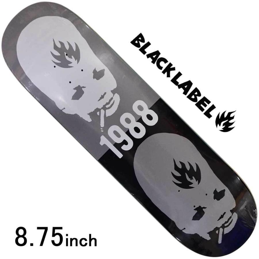スケボー デッキ スケートボード シグネチャー BLACK LABEL ブラックレーベル スケボーデッキ 板 THUMBHEAD STACKED Gray 8.75inch ストリート オシャレ ファ :black-135:カットバック スケートボード専門店 - 通販 - Yahoo!ショッピング