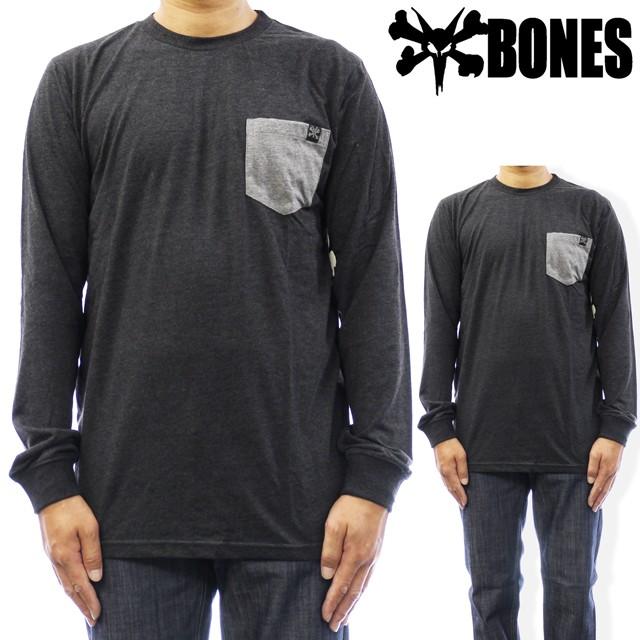 BONES ボーンズ ポケット ロング Tシャツ 長袖 BONES KEEGAN POKET L/S TEE | POWELL