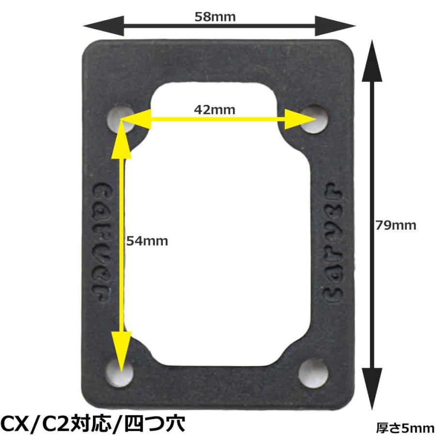 carver（カーバー） C7 CX C2 対応 純正 ライザーパッド トラック用