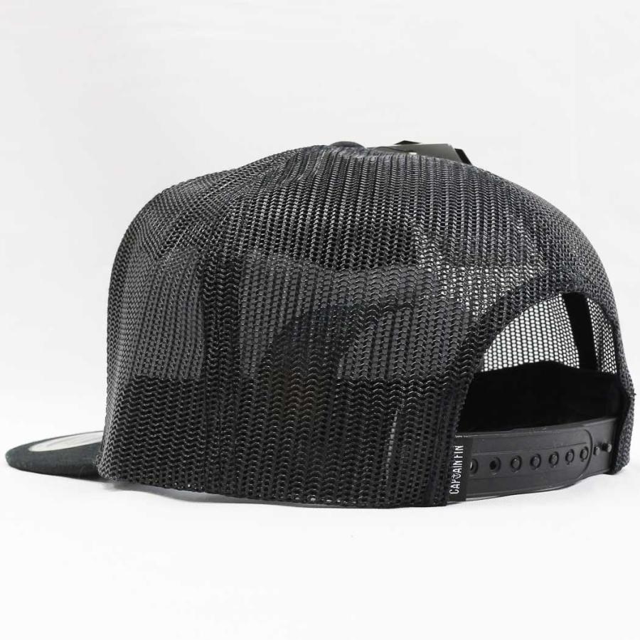 キャプテンフィン メッシュキャップ 帽子 Captain Fin OG Naval Mesh Cap Black 黒 メンズ スナップバック フリーサイズ サーフィン フィン ブランド | CAPTAIN FIN | 04