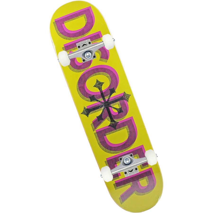 8.0 8.125 8.25インチ ディスオーダー スケボー コンプリート 完成品 Disorder Misplaced Crossover Complete スケートボード 人気 ブランド | ブランド登録なし | 01