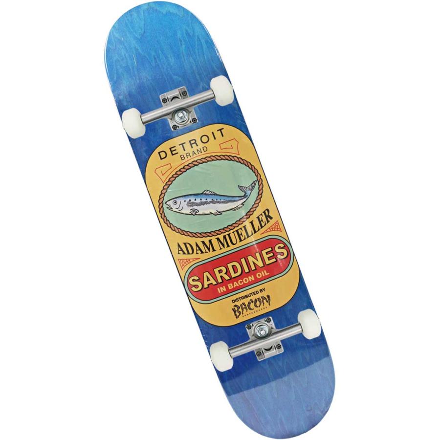 7.75インチ ベーコン スケボー コンプリート 完成品 Bacon Skateboard Pro Adam Mueller Sardines Complete スケートボード 人気 ブランド | ブランド登録なし | 01