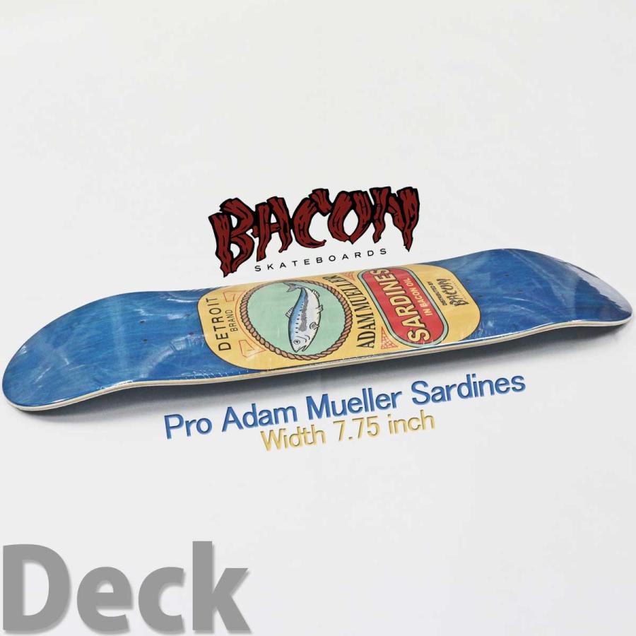7.75インチ ベーコン スケボー コンプリート 完成品 Bacon Skateboard Pro Adam Mueller Sardines Complete スケートボード 人気 ブランド | ブランド登録なし | 02