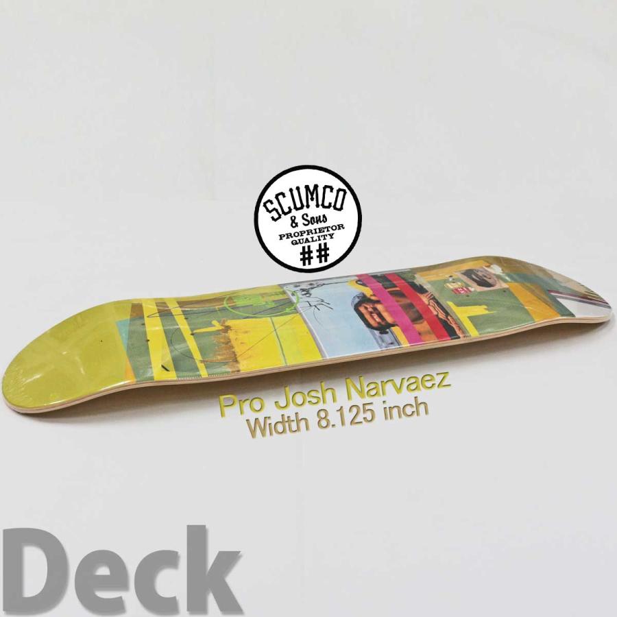 8.125インチ スカムコサンズ  スケボー コンプリート 完成品 Scumco Sons Skateboard Pro Josh Supersonic Complete スケートボード カットバック 通販 | ブランド登録なし | 02