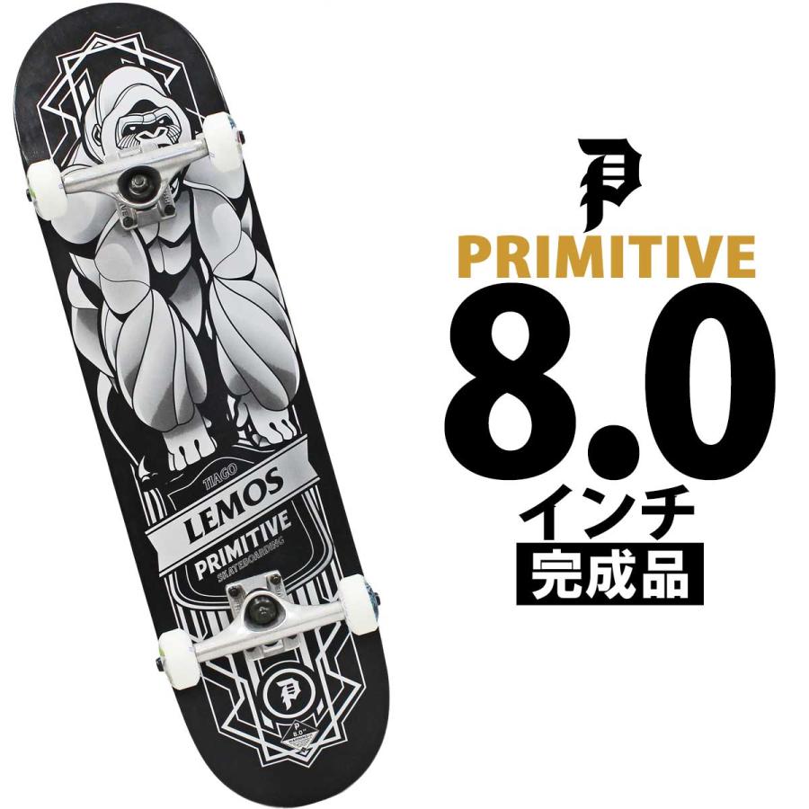 スケボー セット プリミティブ コンプリート 8.0インチ Pro Lemos Gorilla Complete スケートボード プロ レモス ゴリラ 完成品 | PRIMITIVE