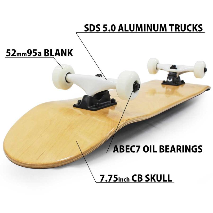 特価アウトレット カットバックオリジナル 7.75インチ スケボー コンプリート CB Original Skateboard Complete スケートボード 完成品 | ブランド登録なし | 01