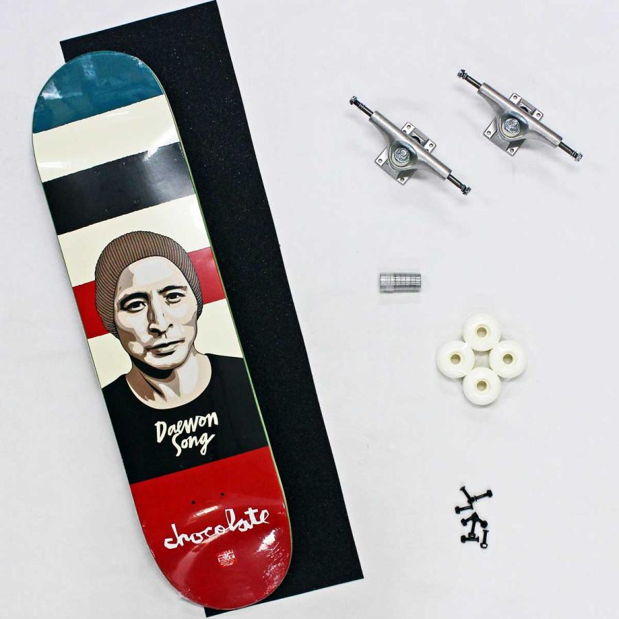 特価コンプリート チョコレート スケボー完成品 │8.0インチ│ Pro Daewon Song Portrait Complete Set スケートボード | CHOCOLATE | 01