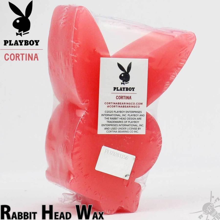 スケボー ワックス コルティナ ラビットヘッド  CORTINA x PLAYBOY Wax スケートボード プレイボーイ ベアリングブランド ウサギ 正規ライセンス |  | 01