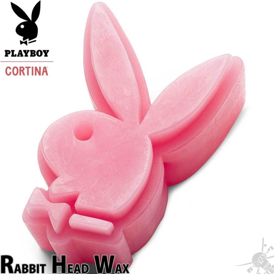 スケボー ワックス コルティナ ラビットヘッド  CORTINA x PLAYBOY Wax スケートボード プレイボーイ ベアリングブランド ウサギ 正規ライセンス |  | 03
