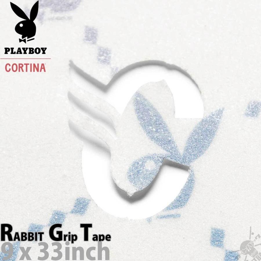 スケボー デッキテープ コルティナ プレイボーイ クリア CORTINA PLAYBOY Rabbit Head スケートボード ラビットヘッド グリップ テープ 透明 パーツ |  | 02