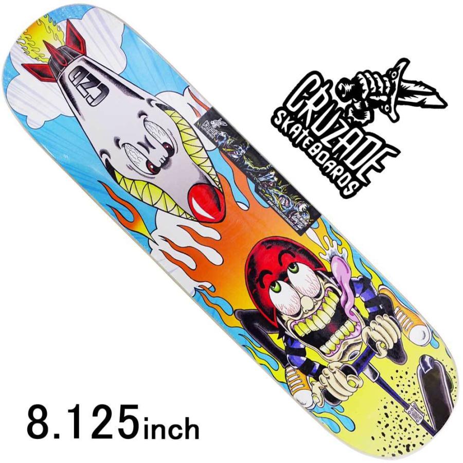クルザード スケボー デッキ 8 125 インチ スケートボード 板 Cruzade Nuke かっこいい スケボー女子 キッズ おすすめ ストリート Cruzade 108 スケートボード専門店カットバック 通販 Yahoo ショッピング