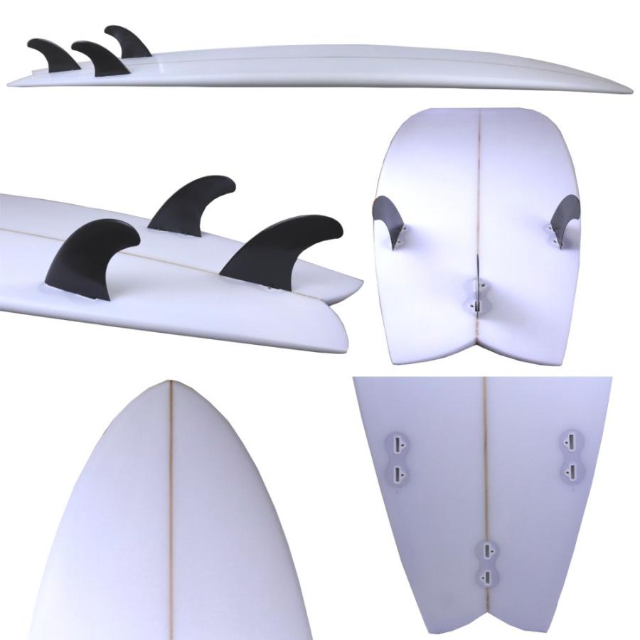 6'6 39L PU サーフィン サーフボード ミッドレングス Mid Length Fish