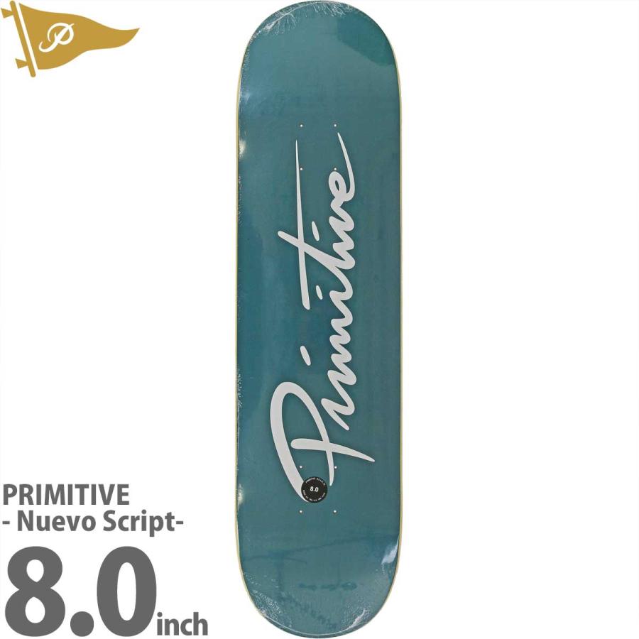PRIMITIVE プリミティブ 8.0 インチ スケボー デッキ ヌエボ