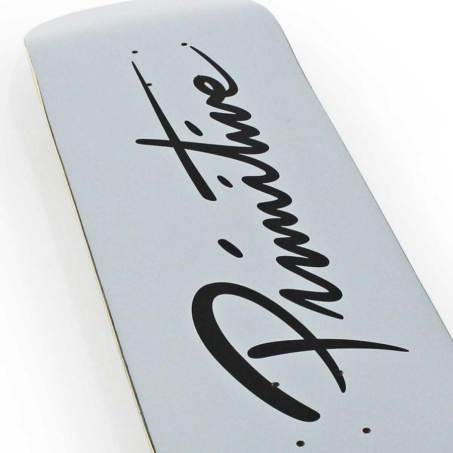 プリミティブ 8.38インチ スケボー デッキ Primitive Skateboard Nuevo Script Grey Deck 7PLY スケートボード 人気ブランド 板 | PRIMITIVE | 06