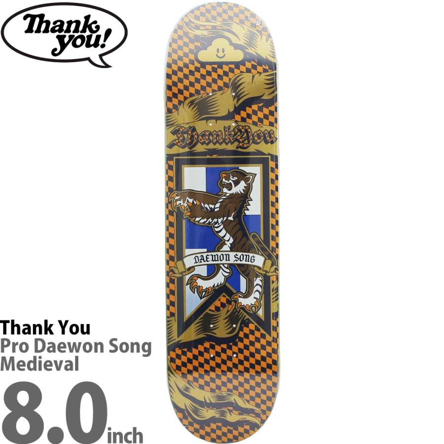 セール⭐️ Thank you 8.0 デッキ サンキュー スケートボード THANK YOU SKATEBOARDS サンキュー スケートボード デッキ TOREY