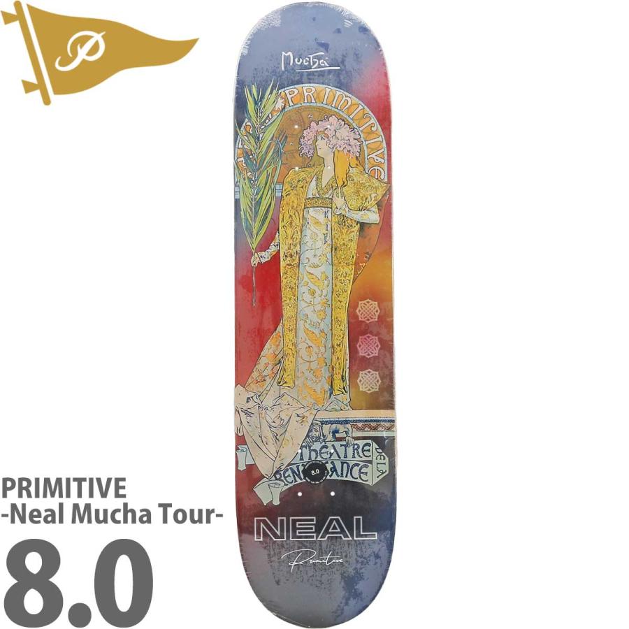 プリミティブ 8.0インチ スケボー デッキ Primitive Skateboards Pro Neal Mucha Tour Deck  スケートボード ニール ムシャ ブランド スケボーデッキ : deck0070 : カットバック スケートボード専門店 - 通販 -  Yahoo!ショッピング