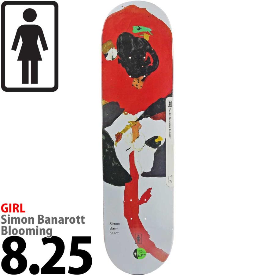 ガール 8.25インチ スケボー デッキ Girl Skateboards Pro Banarott