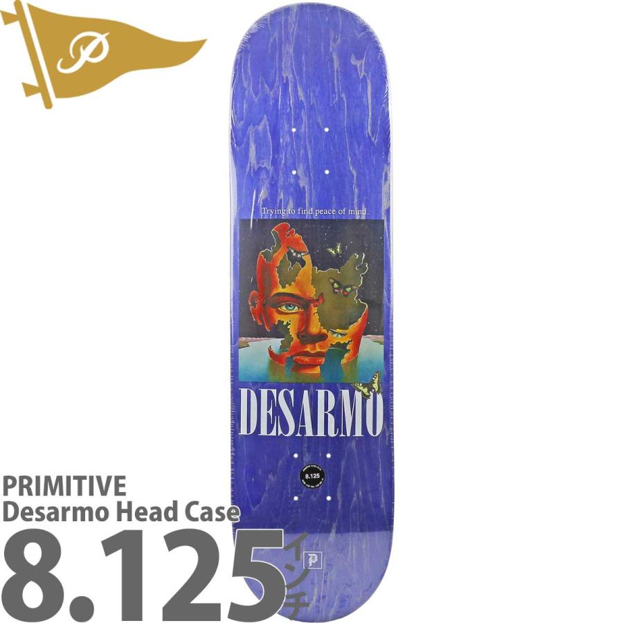 PRIMITIVE プリミティブ 8.125インチ スケボー デッキ Primitive
