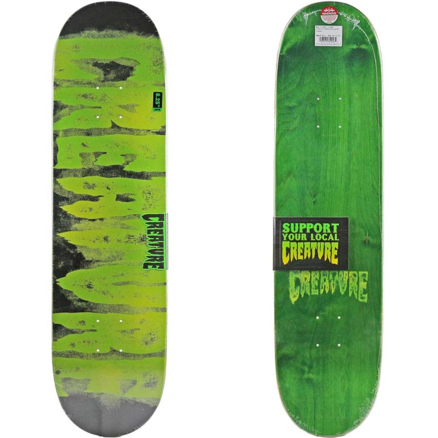 クリーチャー 8.25インチ スケボー デッキ Creature Skateboards Erosion Deck スケートボード イロー