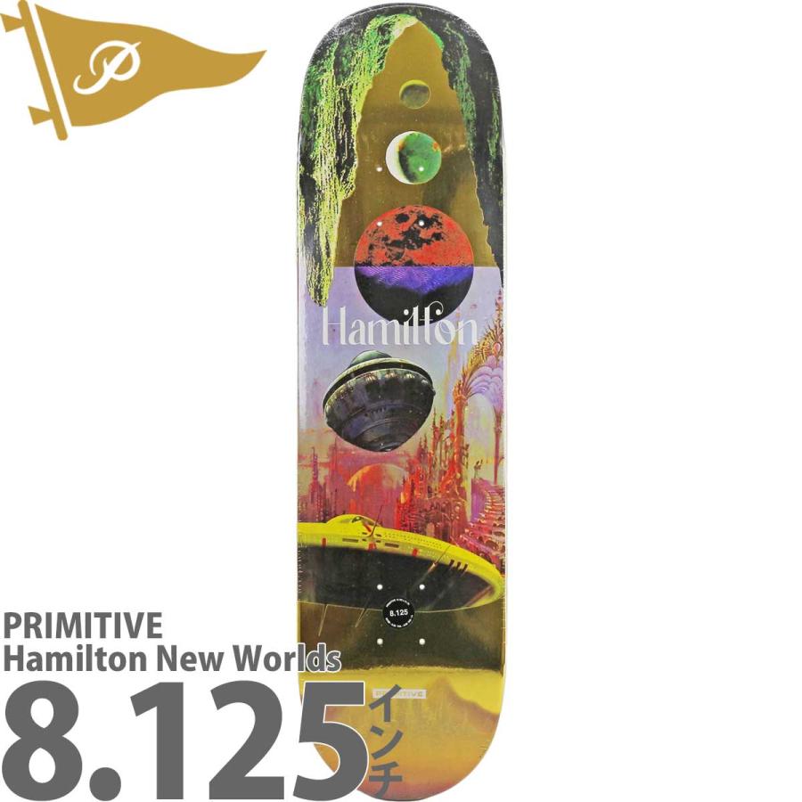 スケートボード PRIMITIVE - PRIMITIVE S.HAMILTON GOLD  8.125 8.125