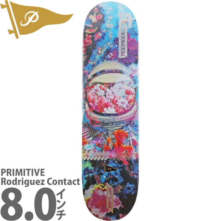 PRIMITIVE プリミティブ 8.0インチ スケボー デッキ Primitive