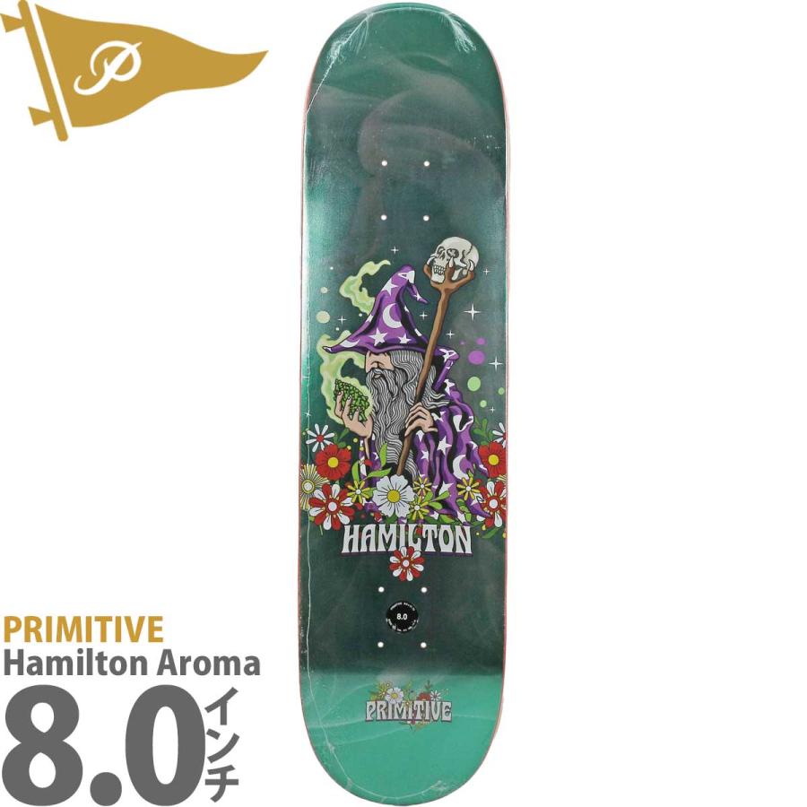 PRIMITIVE HAMILTON デッキ PRIMITIVE プリミティブ 8.38インチ スケボー デッキ Primitive