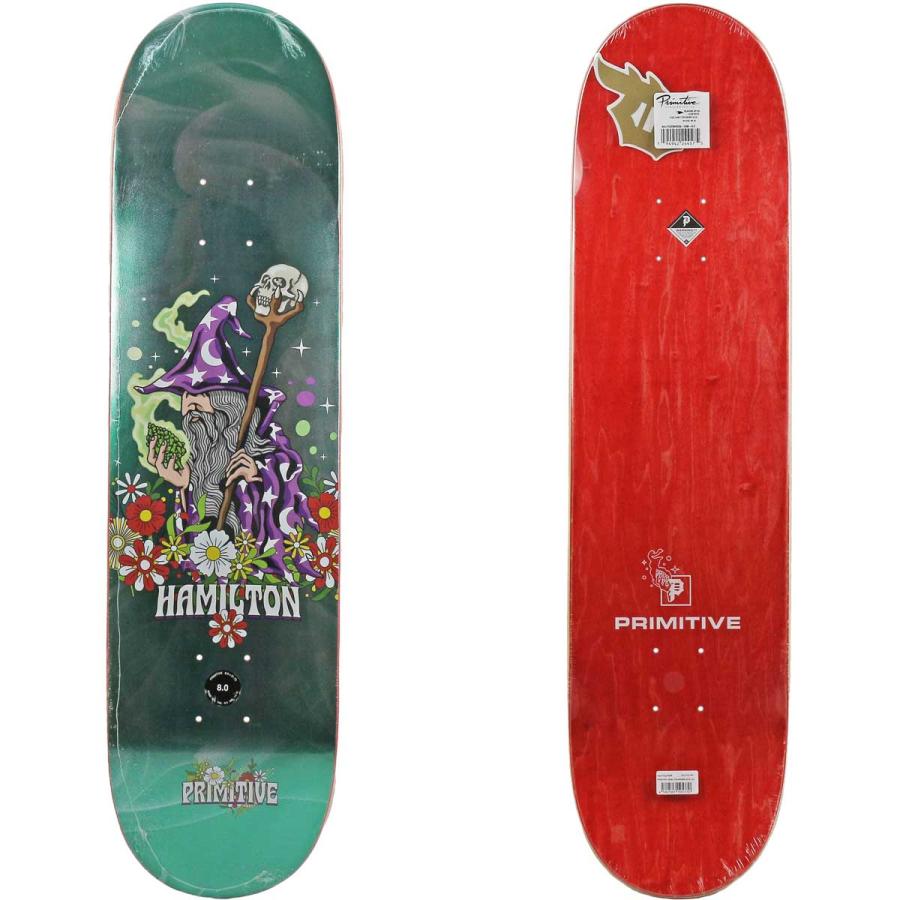PRIMITIVE HAMILTON デッキ PRIMITIVE プリミティブ スケートボード デッキ 8.0inch