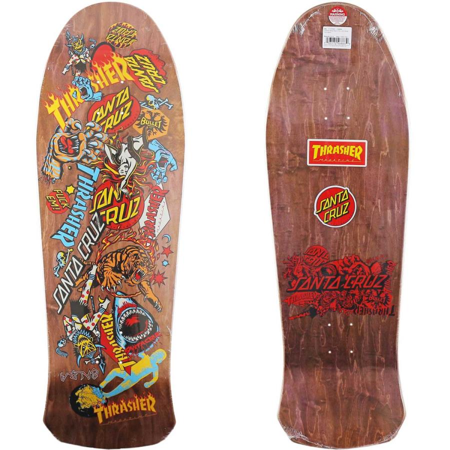 SANTA CRUZ サンタクルーズ 10.4インチ スケボー デッキ Santa SANTA CRUZ サンタクルーズ 10.4インチ スケボー デッキ Santa
