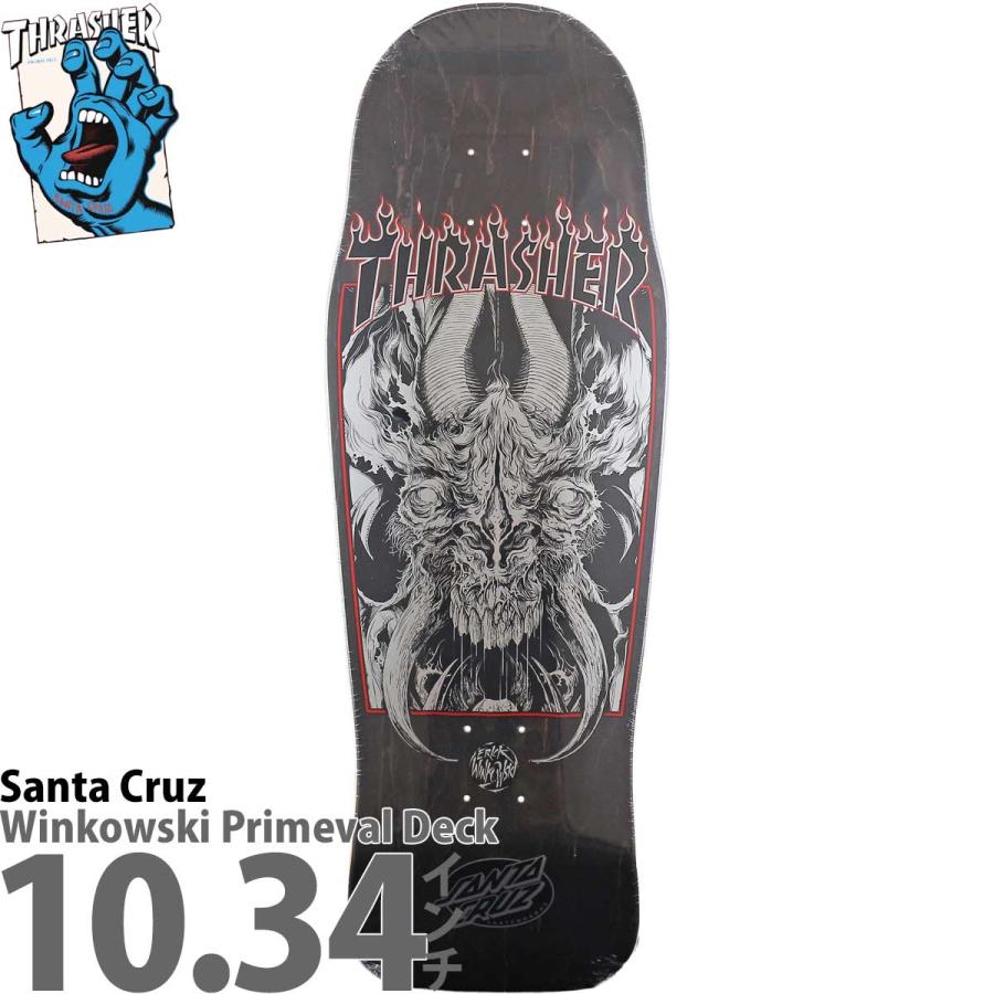 SANTA CRUZ サンタクルーズ 10.34インチ スケボー デッキ Santa Cruz Skateboards Pro Winkowski Thrasher Primeval Deck スケートボード スケボーデッキ オールドスクール : カットバック スケートボード専門店 - 通販 - SANTA CRUZ サンタクルーズ 10.34インチ スケボー デッキ Santa Cruz Skateboards Pro Winkowski Thrasher Primeval Deck スケートボード スケボーデッキ オールドスクール : カットバック スケートボード専門店 - 通販 -