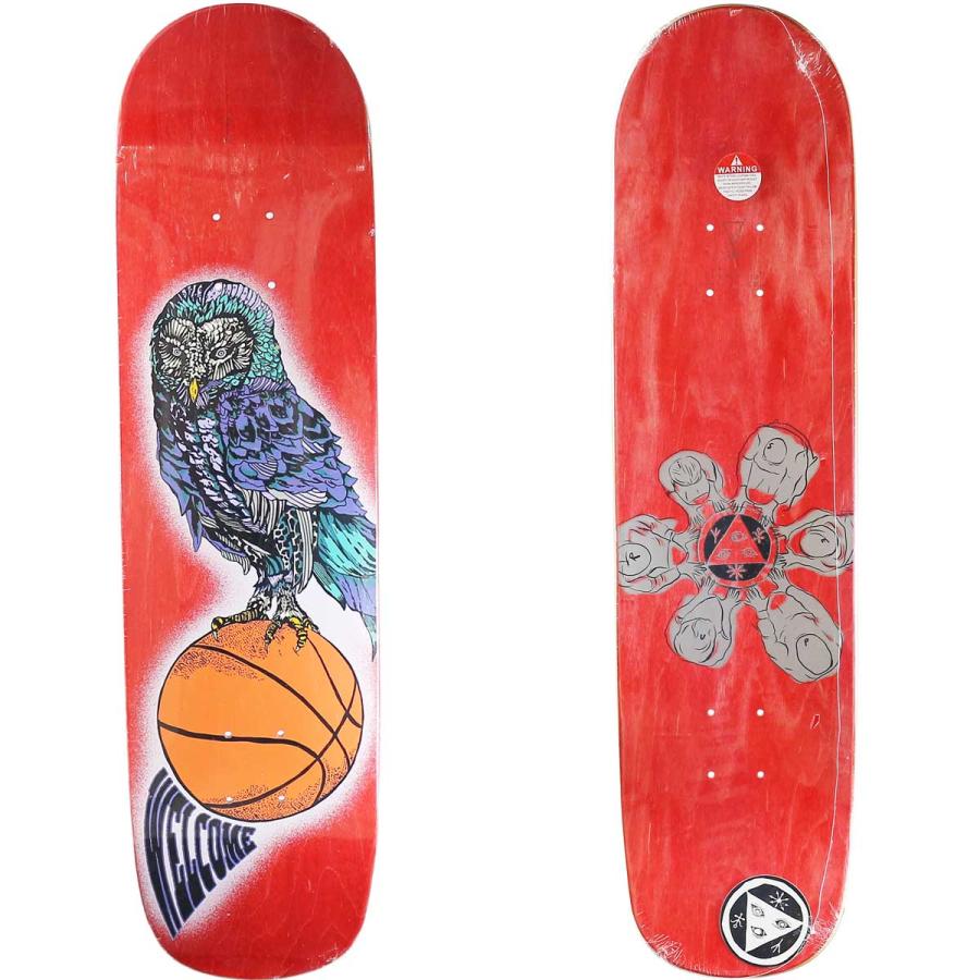 ウェルカム 8.0インチ スケボー デッキ Welcome Skateboards Hooter Shooter on Bunyip Deck スケートボード スケボーデッキ カットバック｜cutback2｜02