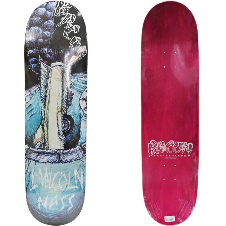 BACON スケートボードコンプリート ベーコン 8.5インチ スケボー デッキ Bacon Skateboards Pro