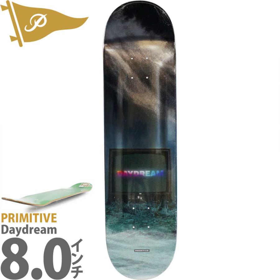 PRIMITIVE（プリミティブ） 8.0インチ スケボー デッキ Primitive Team