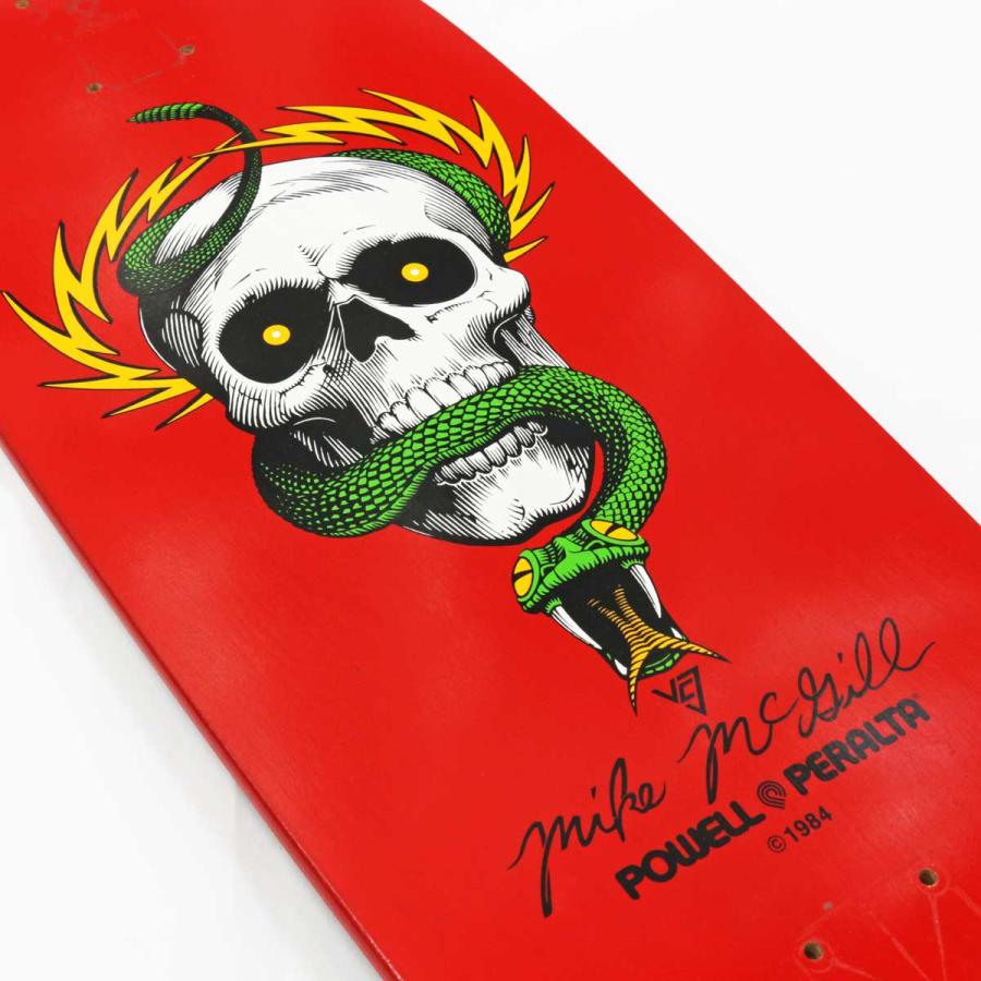 訳あり 10.0インチ パウエルペラルタ スケボー デッキ Powell Peralta Skateboards Pro Mcgill Skull Snake Reissue Bones Brigade Deck スケートボード 板 | POWELL | 06