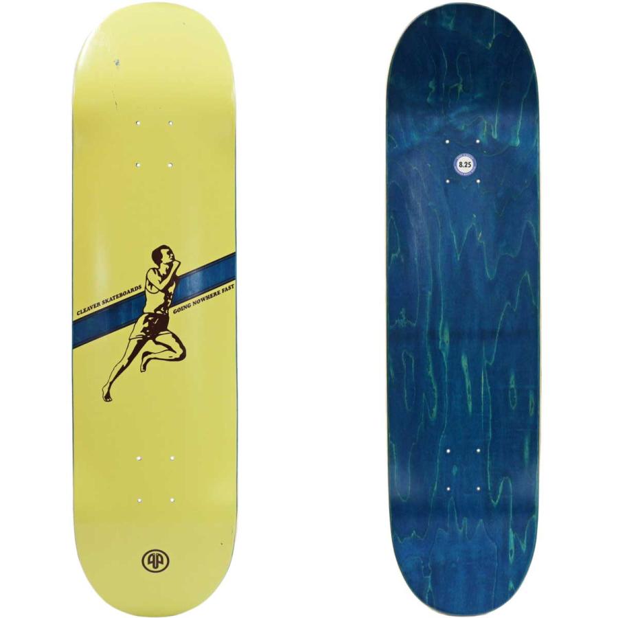 クリーバー 8.25インチ スケボー デッキ Cleaver Going Nowhere Fast Deck ゴーイング ノーウェア ファスト デッキ スケートボード 板 カットバック | ブランド登録なし | 01