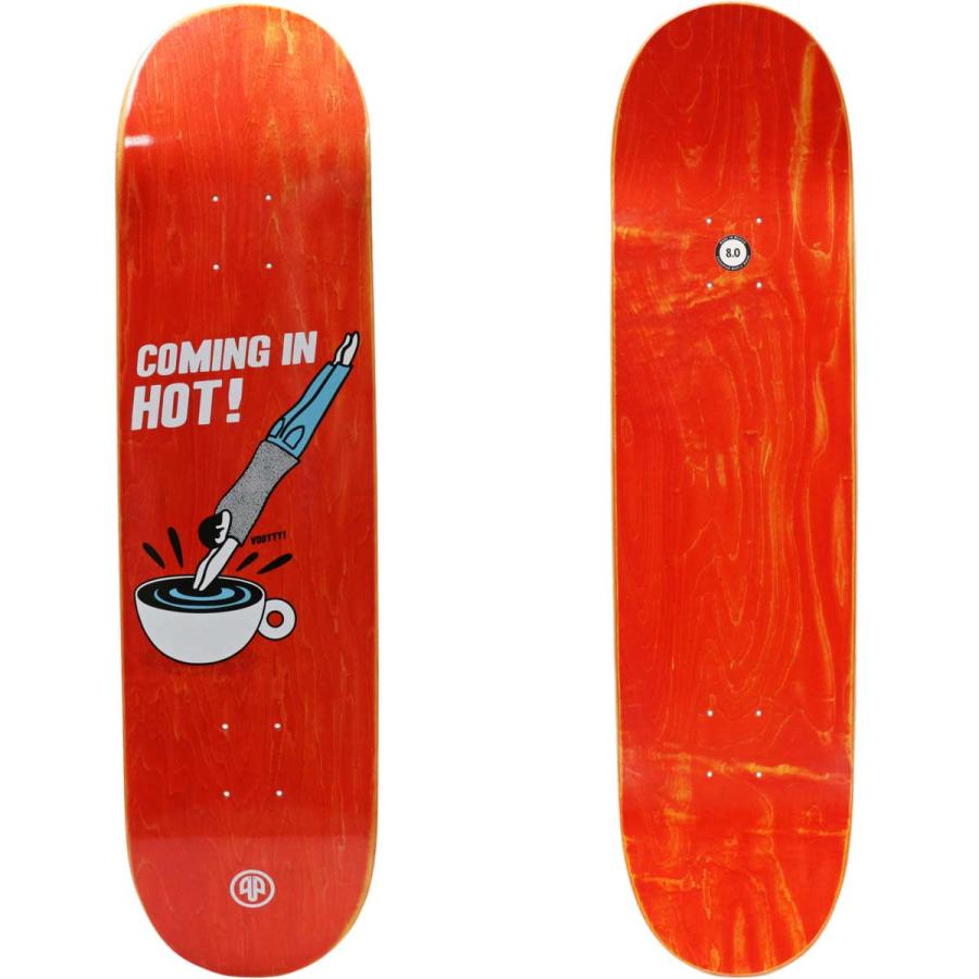 クリーバー 8.0インチ スケボー デッキ Cleaver Coming In Hot Deck カミングインホット スケートボード 板 カットバック | ブランド登録なし | 01
