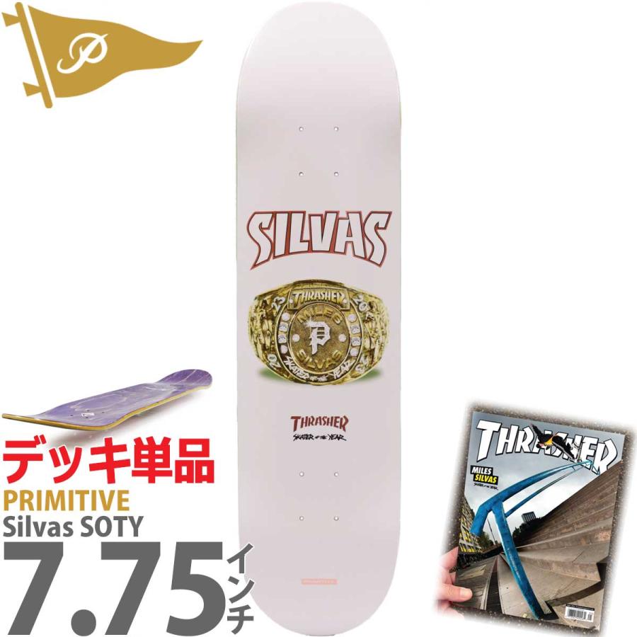 PRIMITIVE プリミティブ 7.75インチ スケボー デッキ Primitive PRIMITIVE プリミティブ 7.75インチ スケボー デッキ Primitive